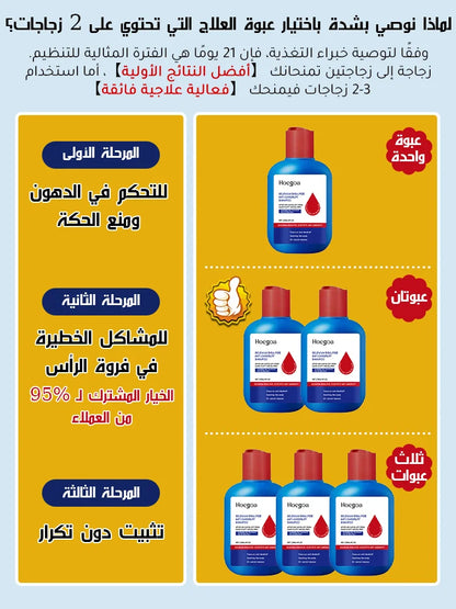 【التخلص من سعفة فروة الرأس العنيدة في 3 أسابيع】شامبو طبي مضاد للبكتيريا والعث